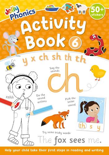 Бумажная книга «Jolly Phonics Activity Book 6: in Precursive Letters (British English edition)», авторов Сара Вернем, Сью Ллойд - фото №1