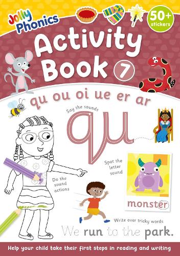 Бумажная книга «Jolly Phonics Activity Book 7: in Precursive Letters (British English edition)», авторов Сара Вернем, Сью Ллойд - фото №1
