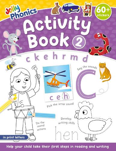 Бумажная книга «Jolly Phonics Activity Book 2: in Print Letters (American English edition)», авторов Сара Вернем, Сью Ллойд - фото №1