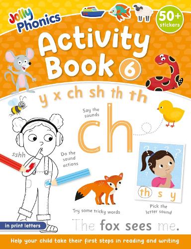 Бумажная книга «Jolly Phonics Activity Book 6: in Print Letters (American English edition)», авторов Сара Вернем, Сью Ллойд - фото №1