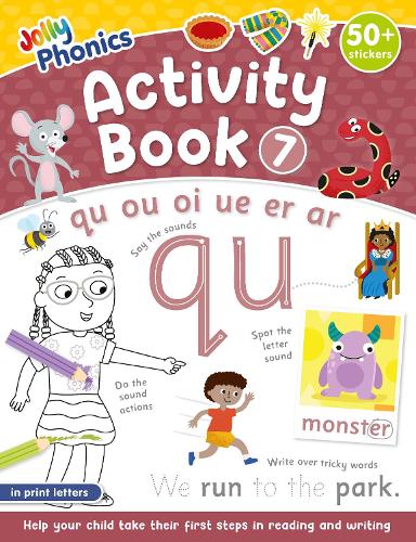 Бумажная книга «Jolly Phonics Activity Book 7: in Print Letters (American English edition)», авторов Сара Вернем, Сью Ллойд - фото №1