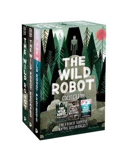 Бумажная книга «The Wild Robot Series Boxset», автор Питер Браун - фото №1
