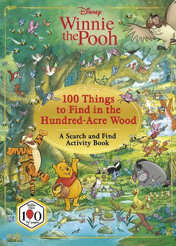 Бумажная книга «Disney Winnie The Pooh 100 Things to Find in the Hundred Acre Wood: A Search and Find Activity Book», автор The Walt Disney Company - фото №1