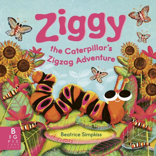 Бумажная книга «Ziggy the Caterpillar’s Zigzag Adventure: A story about self-discovery with a charming neurodiverse character with ADHD inspired behaviour», автор Беатрис Симпкисс - фото №1