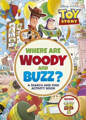 Паперова книга «Where are Woody and Buzz?: A Disney Pixar Toy Story Search and Find Activity Book», автор The Walt Disney Company - фото №1