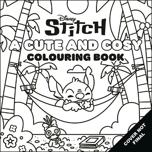 Бумажная книга «Disney Stitch: A Cute and Cosy Colouring Book», автор Уолт Дисней - фото №1