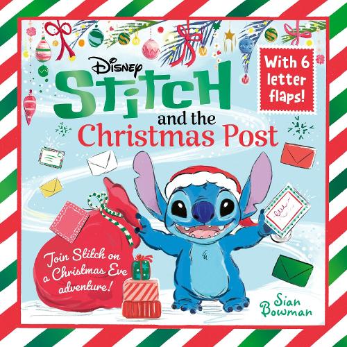 Бумажная книга «Disney Stitch and the Christmas Post: With 6 lift-the-flap letters to open and read!», автор Джорджина Кириаку - фото №1