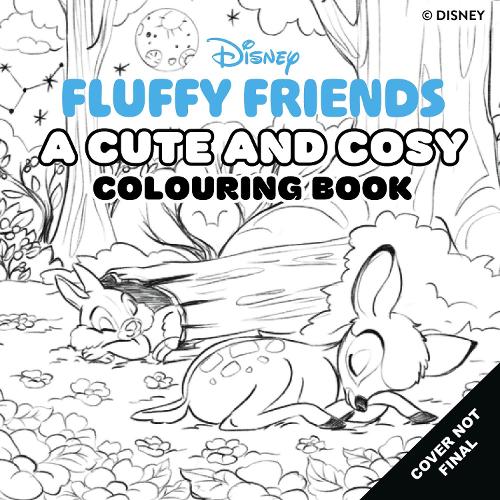 Бумажная книга «Disney Fluffy Friends: A Cute and Cosy Colouring Book», автор The Walt Disney Company - фото №1