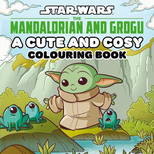 Бумажная книга «Star Wars The Mandalorian and Grogu: A Cute and Cosy Colouring Book», автор The Walt Disney Company - фото №1
