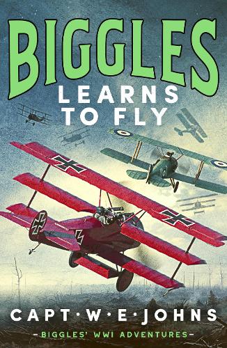 Паперова книга «Biggles Learns to Fly», автор Капітан В. Е. Джонс - фото №1