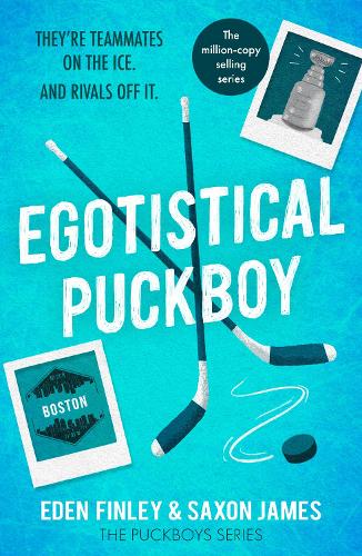 Бумажная книга «Egotistical Puckboy: The queer rivals to lovers ice hockey Tiktok sensation», авторов Иден Финли, Саксон Джеймс - фото №1