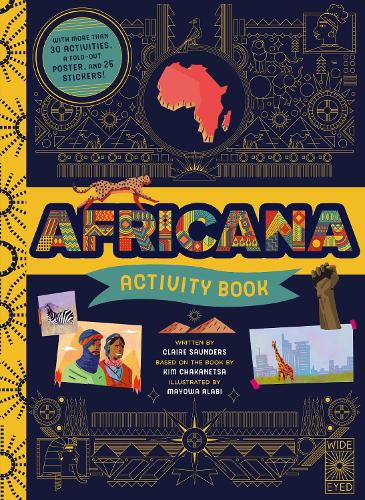 [object Object] «Africana Activity Book», авторов Клэр Сондерс, Ким Чаканетса - фото №1