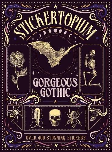 Бумажная книга «Stickertopium: Gorgeous Gothic», автор Dеsign Еyе - фото №1