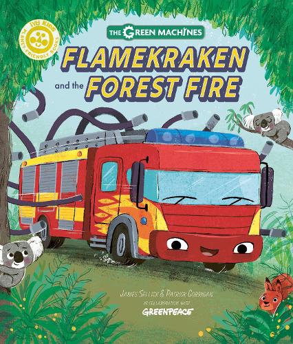 Бумажная книга «Flamekraken and the Forest Fire», автор Джеймс Селлик - фото №1