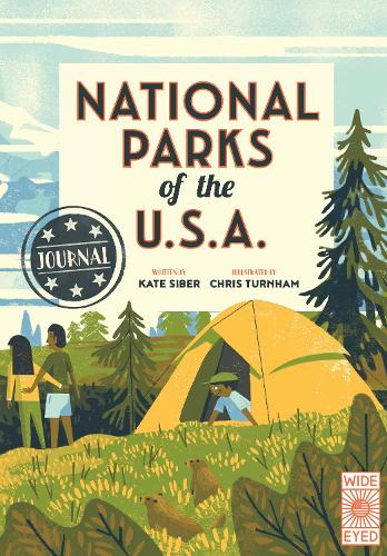 Бумажная книга «National Parks of the USA Journal», автор Кейт Сибер - фото №1