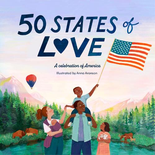 Бумажная книга «50 States of Love: A celebration of America» - фото №1
