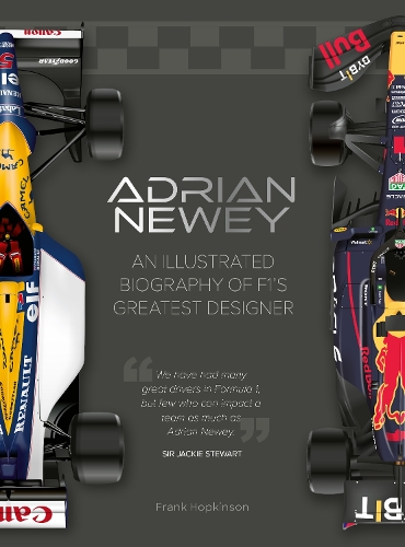 Бумажная книга «Adrian Newey: An Illustrated Biography of F1’s Greatest Designer», автор Фрэнк Хопкинсон - фото №1