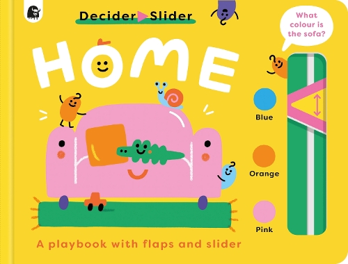 Бумажная книга «Home: A playbook with flaps and a decider slider®», автор Ребекка Аткинсон - фото №1