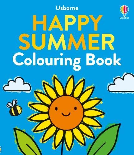 Бумажная книга «Happy Summer Colouring Book», автор Элис Джеймс - фото №1