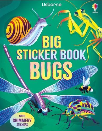 Бумажная книга «Big Sticker Book Bugs», автор Элис Джеймс - фото №1