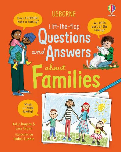 Бумажная книга «Lift-the-flap Questions and Answers about Families», авторов Кэйти Дэйнс, Лара Браян - фото №1