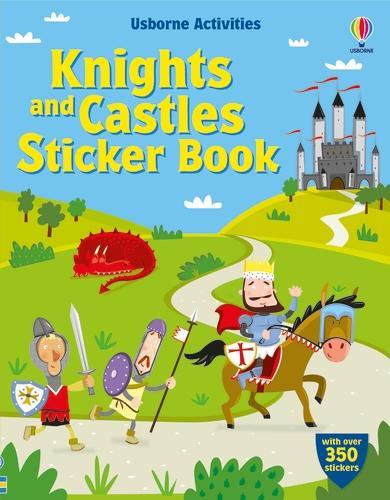 Паперова книга «Knights and Castles Sticker Book», авторів Леоні Пратт, Люсі Боумен - фото №1