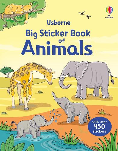 Бумажная книга «Big Sticker Book of Animals», авторов Джессика Гринвелл, Сэм Тэплин - фото №1