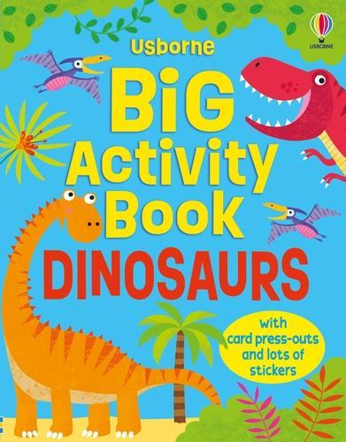 Паперова книга «Big Activity Book Dinosaurs», автор Кірстін Робсон - фото №1
