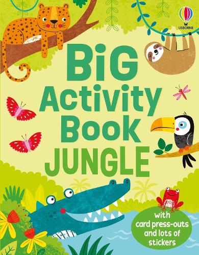 Паперова книга «Big Activity Book Jungle», автор Кірстін Робсон - фото №1