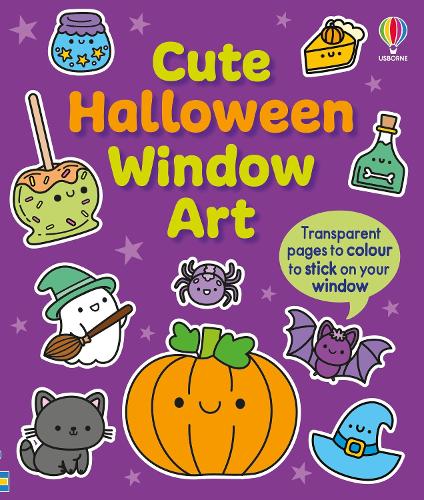 Бумажная книга «Cute Halloween Window Art», автор Кейт Нолан - фото №1