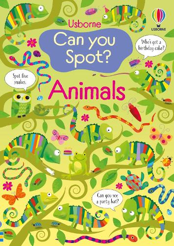 Бумажная книга «Can you Spot? Animals», автор Кирстин Робсон - фото №1