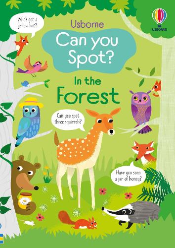 Бумажная книга «Can you Spot? In the Forest», автор Кирстин Робсон - фото №1