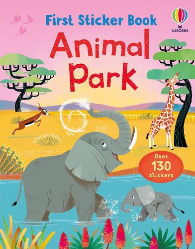 Бумажная книга «First Sticker Book Animal Park», авторов Каролина Янг, Фелисити Брукс - фото №1