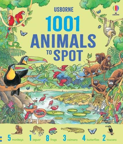 Бумажная книга «1001 Animals to Spot», авторов Джиллиан Доэрти, Рут Броклхерст - фото №1
