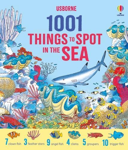 Паперова книга «1001 Things to Spot in the Sea», автор Кеті Дейнс - фото №1