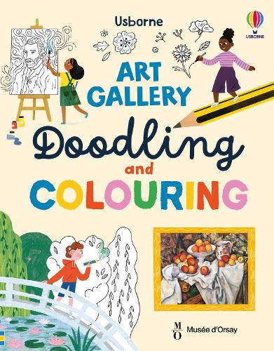 Бумажная книга «Art Gallery Doodling and Colouring», автор Рози Диккинс - фото №1
