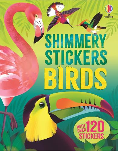 Паперова книга «Shimmery Stickers Birds», авторів Еліс Джеймс, Эмілі Боун - фото №1