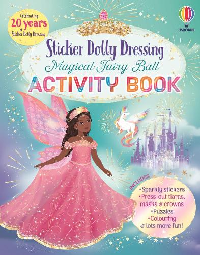 Бумажная книга «Sticker Dolly Dressing Magical Fairy Ball Activity Book», автор Эмили Боун - фото №1
