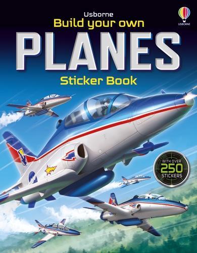 Бумажная книга «Build Your Own Planes Sticker Book», автор Саймон Тадхоуп - фото №1