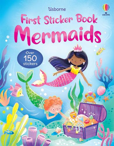 Бумажная книга «First Sticker Book Mermaids», автор Алиса Бичем - фото №1