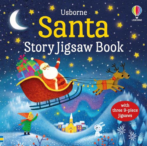 Паперова книга «Santa Story Jigsaw Book», автор Сем Теплін - фото №1