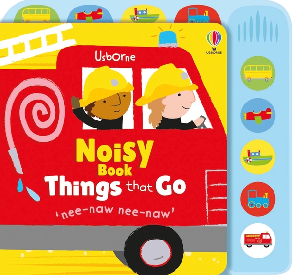 Бумажная книга «Noisy Book Things That Go», автор Фиона Уотт - фото №1