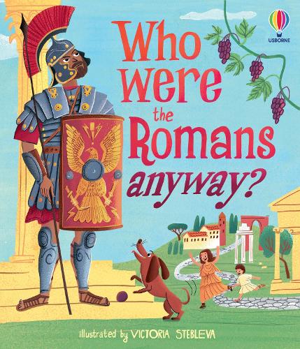 Паперова книга «Who were the Romans anyway?», автор Лаура Кован - фото №1