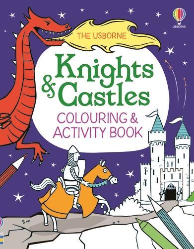 Бумажная книга «Knights and Castles Colouring and Activity Book», автор Кирстин Робсон - фото №1