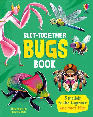 Бумажная книга «Slot-Together Bugs Book», автор Эбигейл Уитли - фото №1
