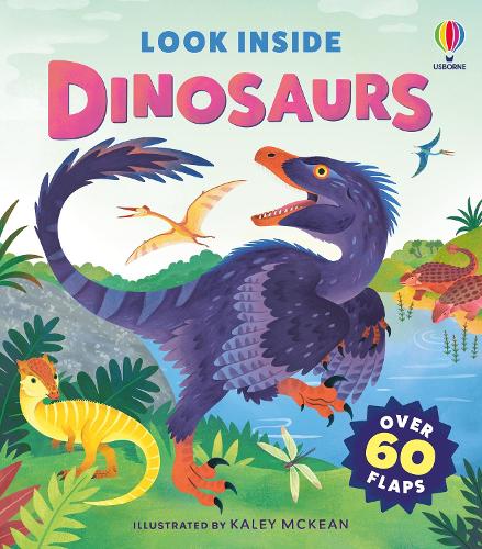 Паперова книга «Look Inside Dinosaurs», автор Эмілі Боун - фото №1