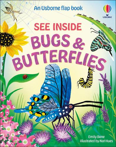 Паперова книга «See Inside Bugs and Butterflies», автор Эмілі Боун - фото №1