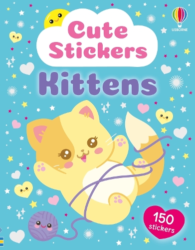 Бумажная книга «Cute Stickers Kittens», автор Кэйти Дэйнс - фото №1