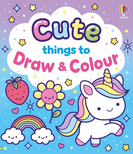 Бумажная книга «Cute Things to Draw and Colour», автор Кейт Нолан - фото №1