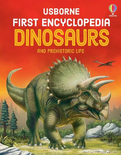 Бумажная книга «First Encyclopedia of Dinosaurs», автор Сэм Тэплин - фото №1